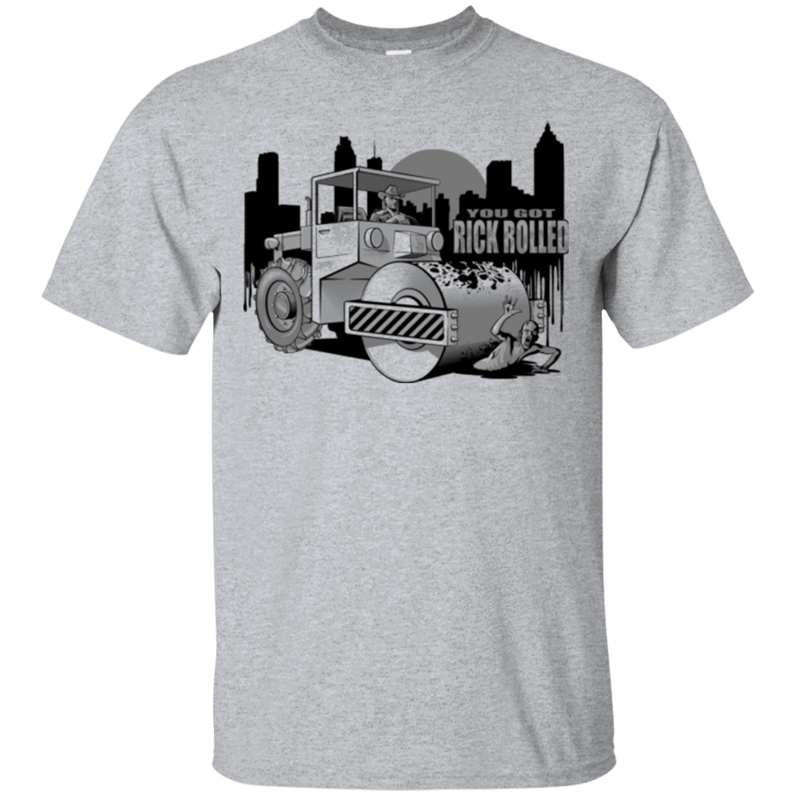T-Shirts Sport Grey / Small Rick Rolled T-Shirt