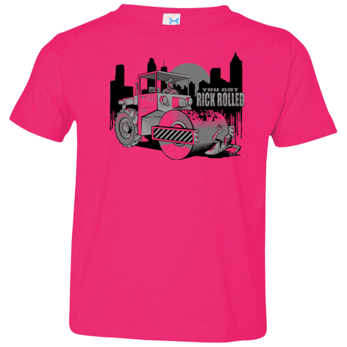 T-Shirts Hot Pink / 2T Rick Rolled Toddler Premium T-Shirt