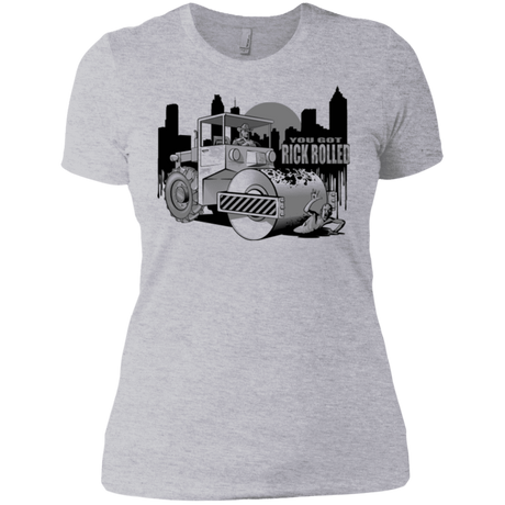 T-Shirts Heather Grey / X-Small Rick Rolled Women's Premium T-Shirt