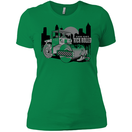 T-Shirts Kelly Green / X-Small Rick Rolled Women's Premium T-Shirt