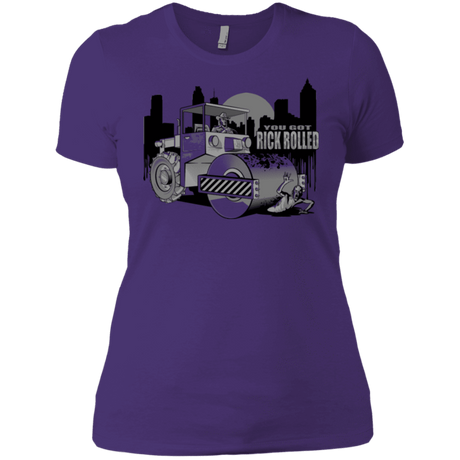 T-Shirts Purple / X-Small Rick Rolled Women's Premium T-Shirt