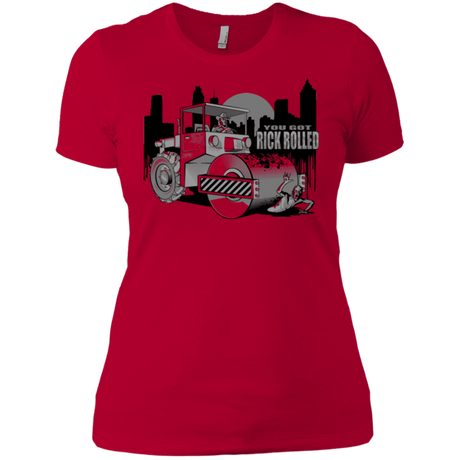T-Shirts Red / X-Small Rick Rolled Women's Premium T-Shirt