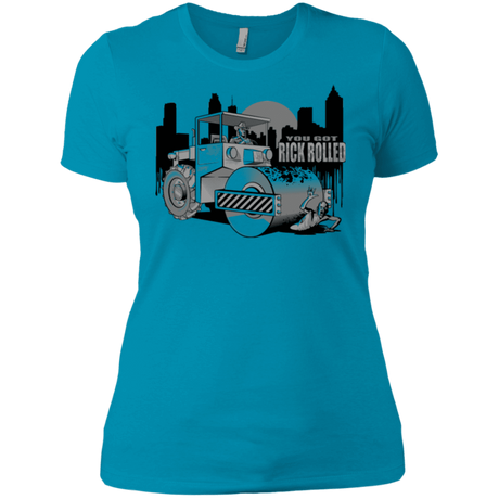 T-Shirts Turquoise / X-Small Rick Rolled Women's Premium T-Shirt