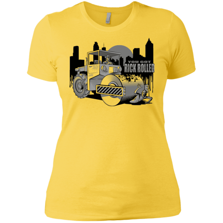 T-Shirts Vibrant Yellow / X-Small Rick Rolled Women's Premium T-Shirt