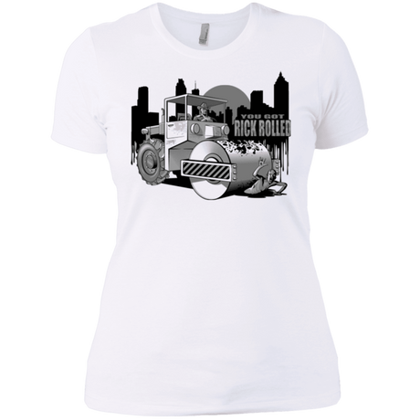 T-Shirts White / X-Small Rick Rolled Women's Premium T-Shirt