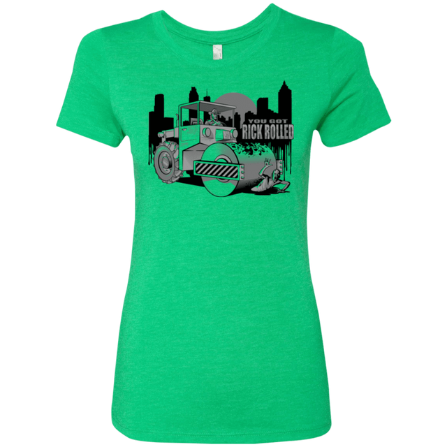 T-Shirts Envy / Small Rick Rolled Women's Triblend T-Shirt