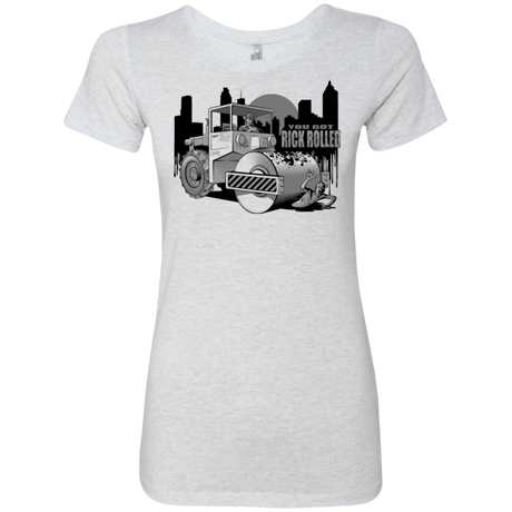 T-Shirts Heather White / Small Rick Rolled Women's Triblend T-Shirt