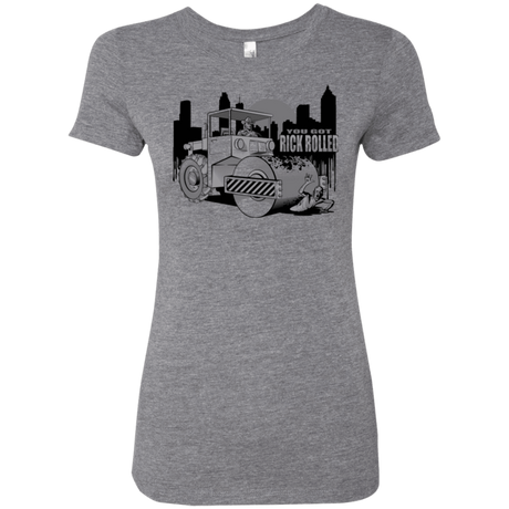 T-Shirts Premium Heather / Small Rick Rolled Women's Triblend T-Shirt