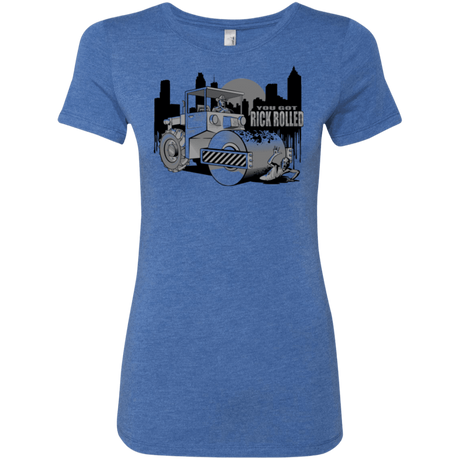 T-Shirts Vintage Royal / Small Rick Rolled Women's Triblend T-Shirt