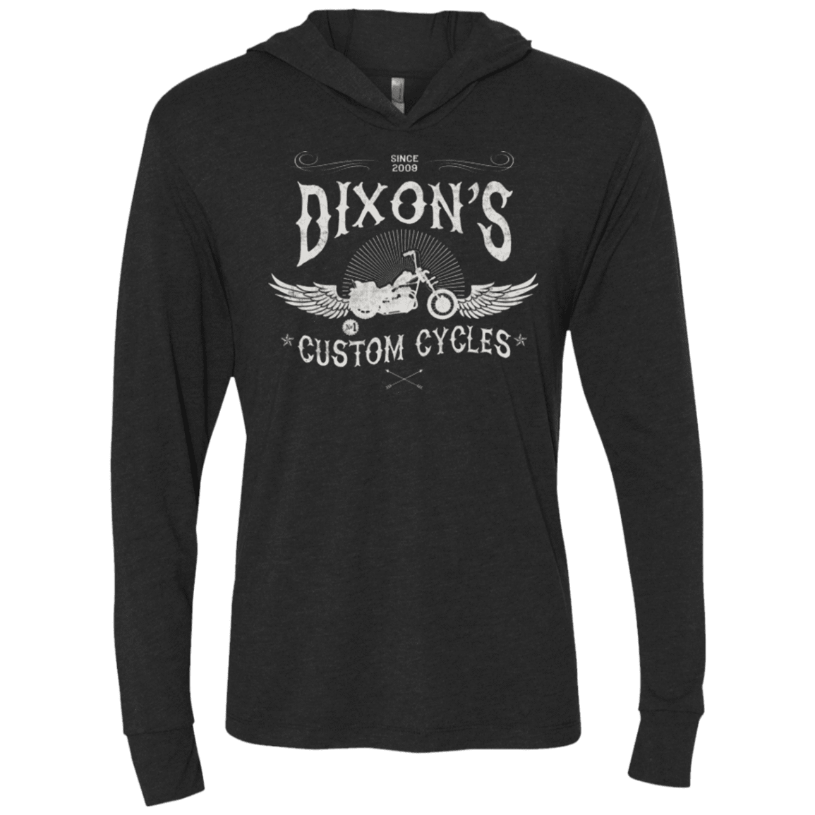 T-Shirts Vintage Black / X-Small Ride Redneck Ride Triblend Long Sleeve Hoodie Tee