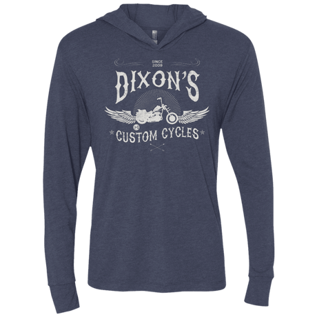 T-Shirts Vintage Navy / X-Small Ride Redneck Ride Triblend Long Sleeve Hoodie Tee