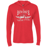 T-Shirts Vintage Red / X-Small Ride Redneck Ride Triblend Long Sleeve Hoodie Tee