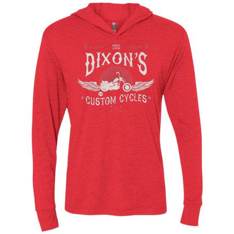 T-Shirts Vintage Red / X-Small Ride Redneck Ride Triblend Long Sleeve Hoodie Tee