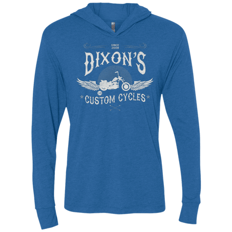 T-Shirts Vintage Royal / X-Small Ride Redneck Ride Triblend Long Sleeve Hoodie Tee