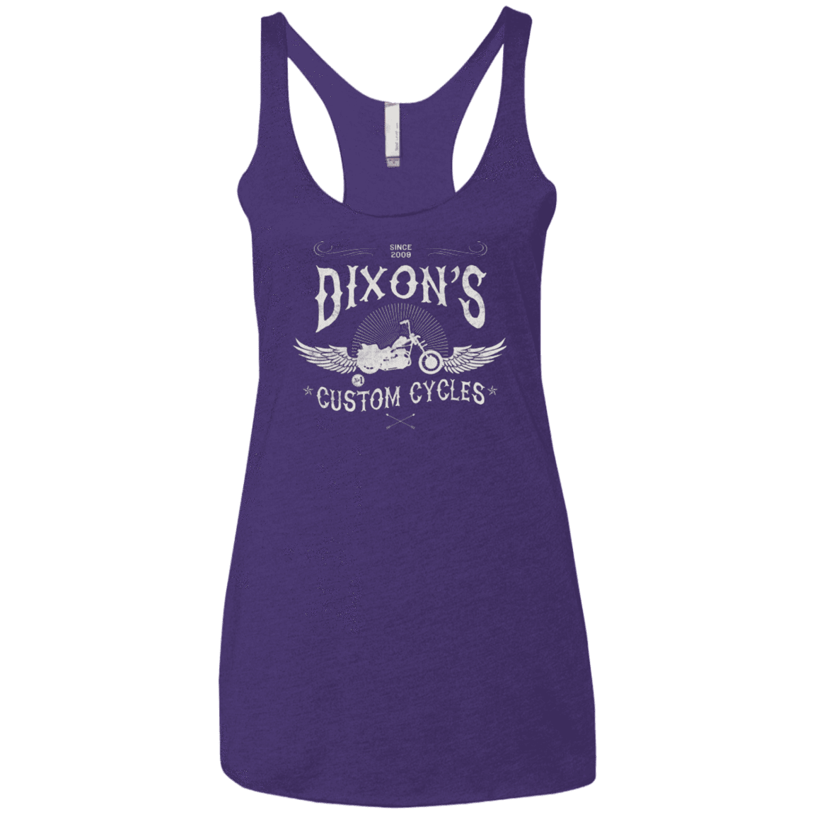 T-Shirts Purple / X-Small Ride Redneck Ride Women's Triblend Racerback Tank