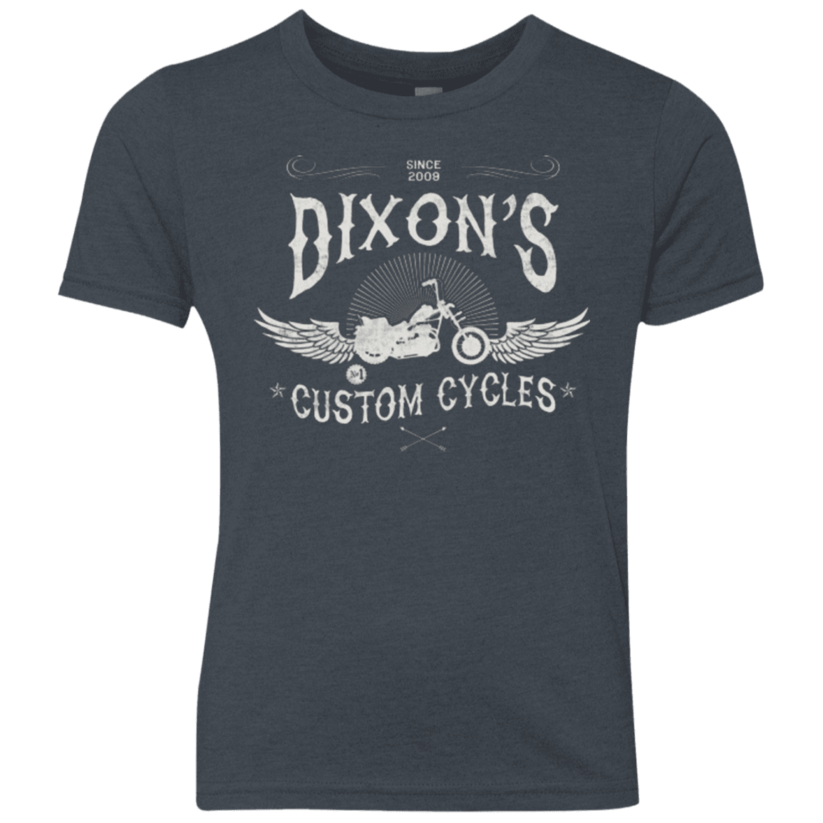 T-Shirts Vintage Navy / YXS Ride Redneck Ride Youth Triblend T-Shirt