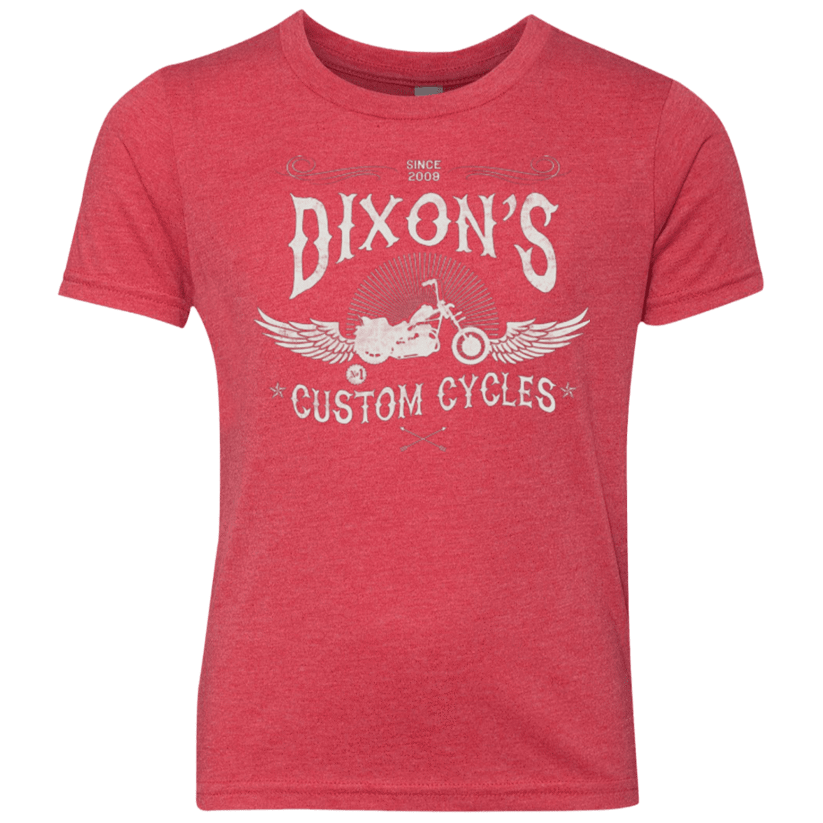 T-Shirts Vintage Red / YXS Ride Redneck Ride Youth Triblend T-Shirt