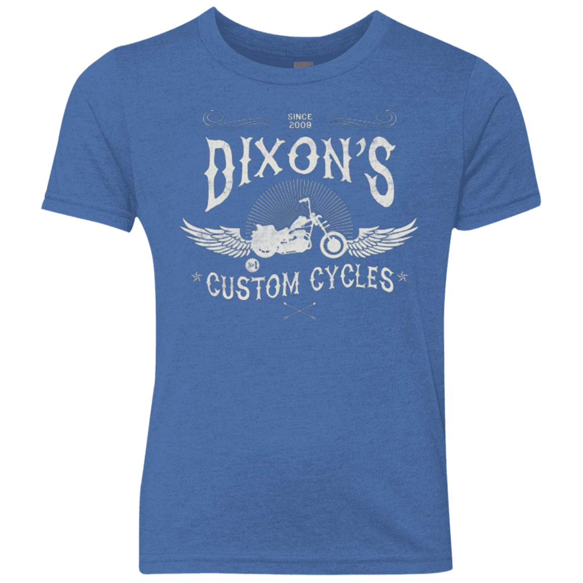 T-Shirts Vintage Royal / YXS Ride Redneck Ride Youth Triblend T-Shirt