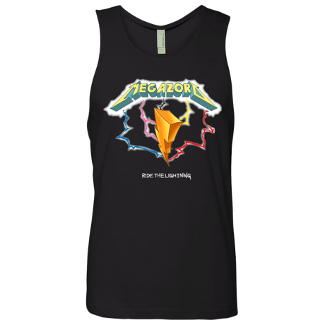 T-Shirts Black / Small Ride the Lightning Men's Premium Tank Top