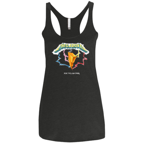 T-Shirts Vintage Black / X-Small Ride the Lightning Women's Triblend Racerback Tank