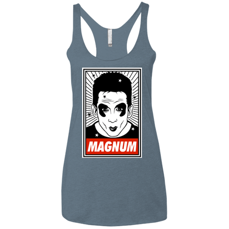 T-Shirts Indigo / X-Small Ridiculously good looking Women's Triblend Racerback Tank