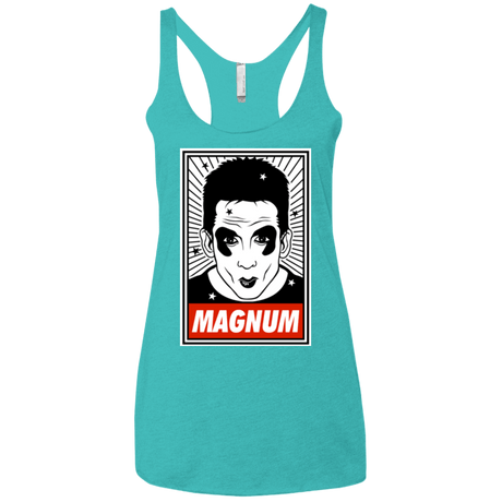 T-Shirts Tahiti Blue / X-Small Ridiculously good looking Women's Triblend Racerback Tank