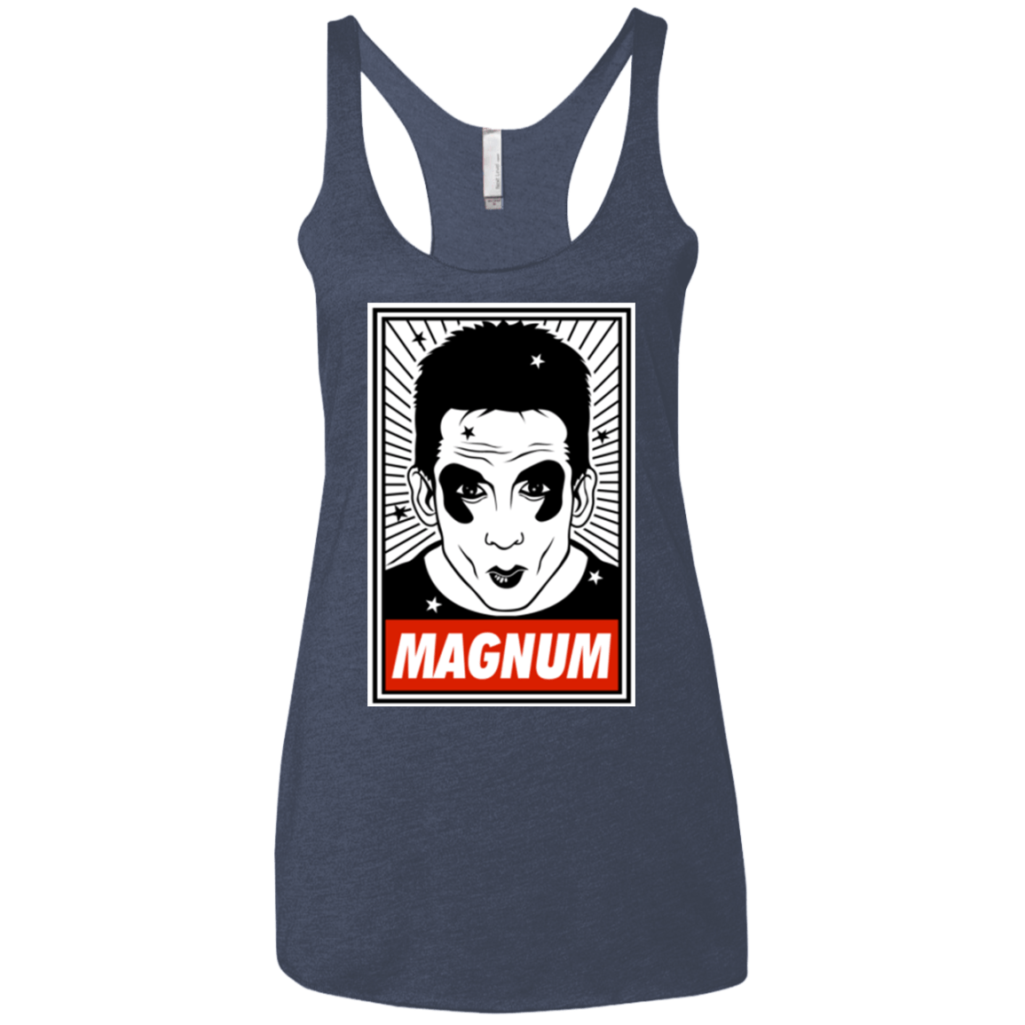 T-Shirts Vintage Navy / X-Small Ridiculously good looking Women's Triblend Racerback Tank