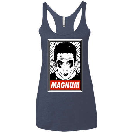 T-Shirts Vintage Navy / X-Small Ridiculously good looking Women's Triblend Racerback Tank