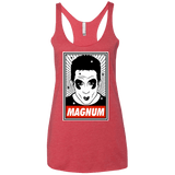 T-Shirts Vintage Red / X-Small Ridiculously good looking Women's Triblend Racerback Tank