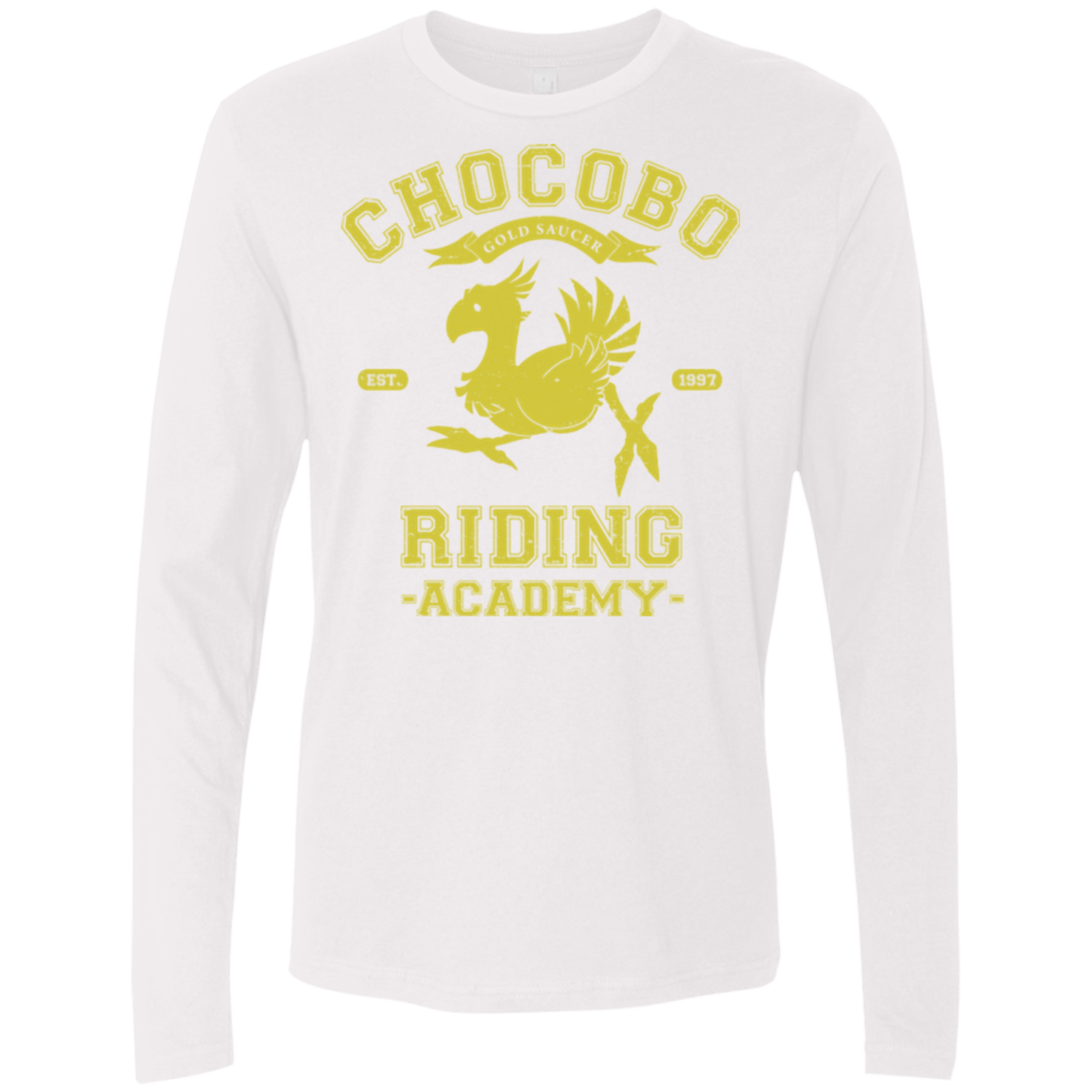 T-Shirts White / Small Riding Academy Men's Premium Long Sleeve
