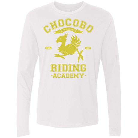 T-Shirts White / Small Riding Academy Men's Premium Long Sleeve