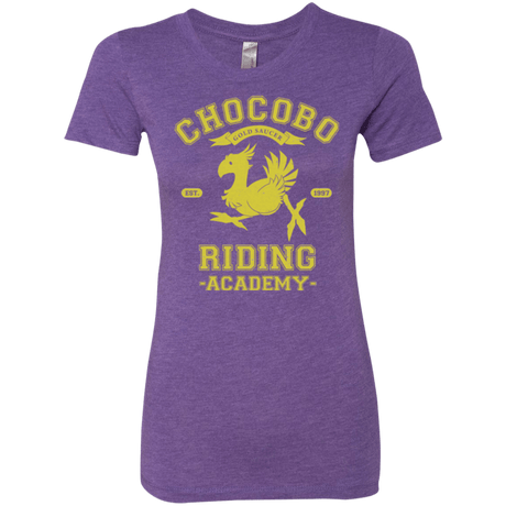 T-Shirts Purple Rush / Small Riding Academy Women's Triblend T-Shirt