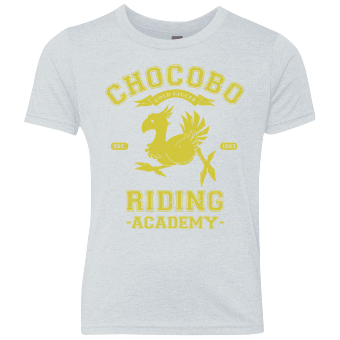 T-Shirts Heather White / YXS Riding Academy Youth Triblend T-Shirt