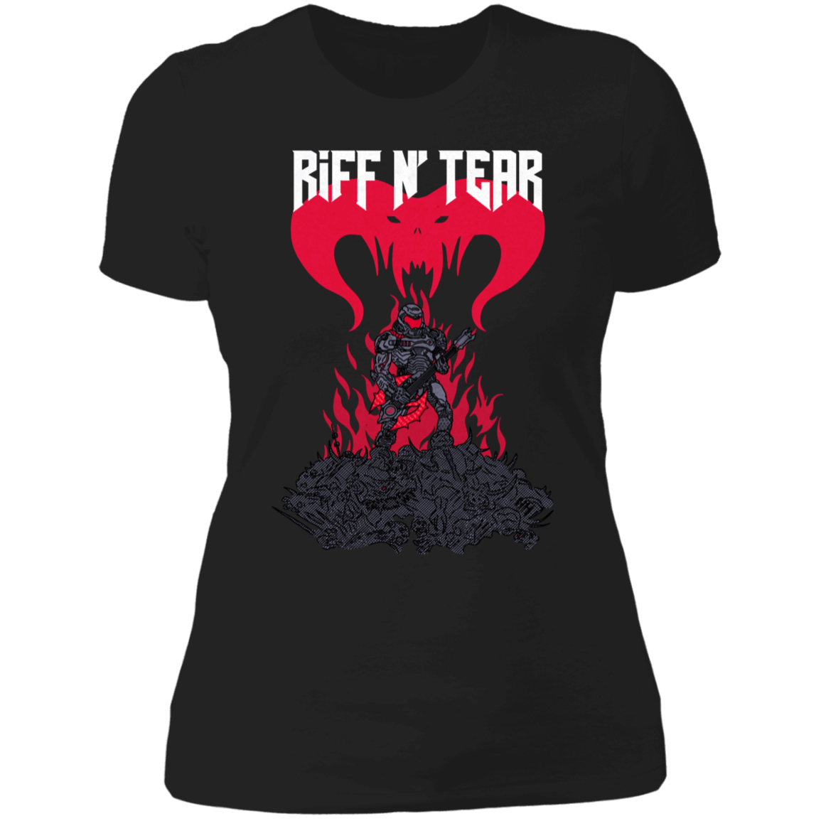 T-Shirts Black / X-Small Riff N' Tear Women's Premium T-Shirt