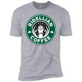 T-Shirts Heather Grey / YXS Rigellian Coffee Boys Premium T-Shirt