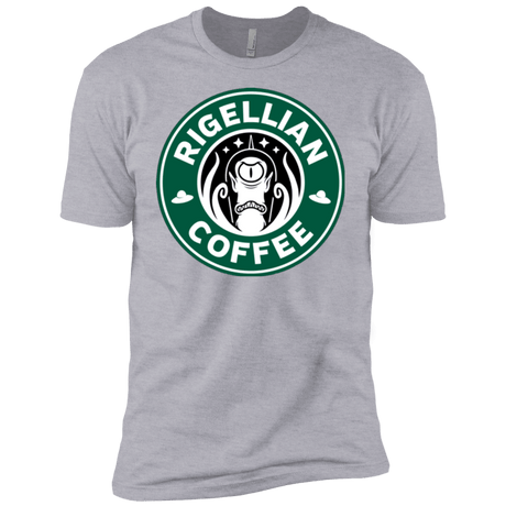 T-Shirts Heather Grey / YXS Rigellian Coffee Boys Premium T-Shirt