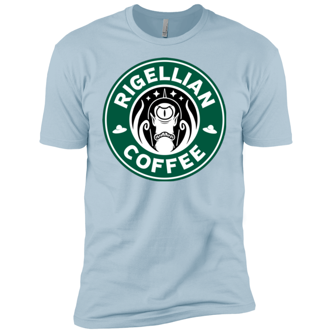 T-Shirts Light Blue / YXS Rigellian Coffee Boys Premium T-Shirt