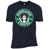 T-Shirts Midnight Navy / YXS Rigellian Coffee Boys Premium T-Shirt
