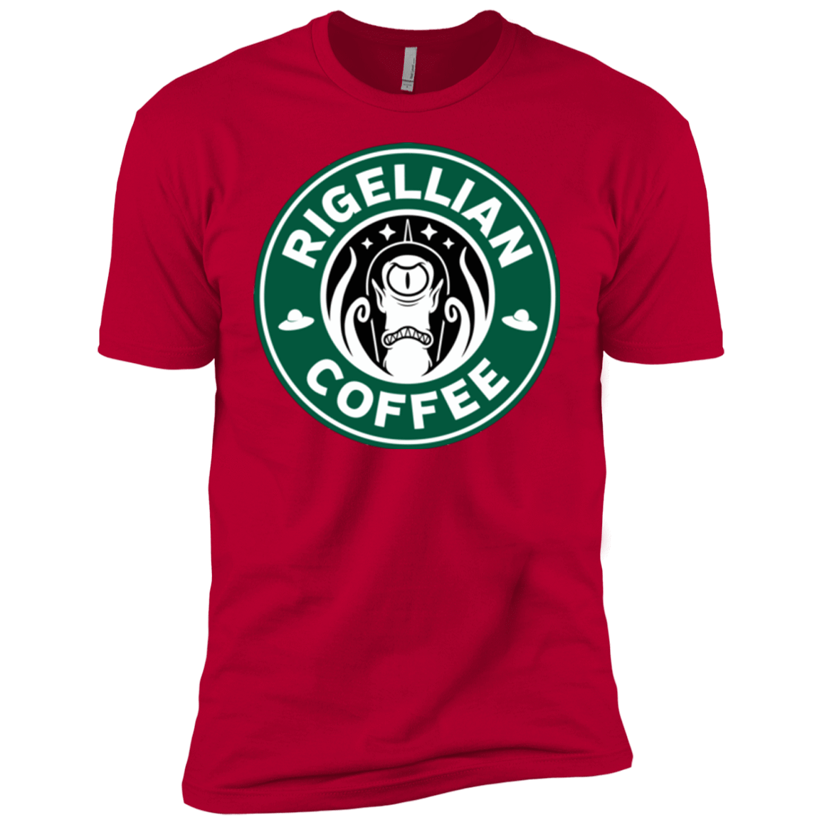 T-Shirts Red / YXS Rigellian Coffee Boys Premium T-Shirt