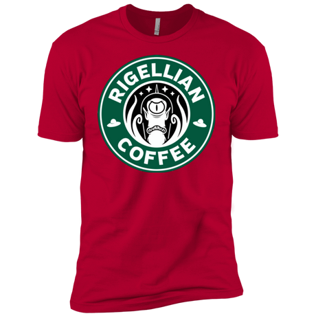 T-Shirts Red / YXS Rigellian Coffee Boys Premium T-Shirt