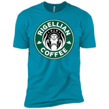 T-Shirts Turquoise / YXS Rigellian Coffee Boys Premium T-Shirt
