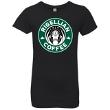 T-Shirts Black / YXS Rigellian Coffee Girls Premium T-Shirt