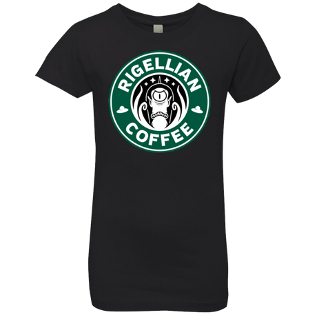 T-Shirts Black / YXS Rigellian Coffee Girls Premium T-Shirt