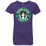 T-Shirts Purple Rush / YXS Rigellian Coffee Girls Premium T-Shirt