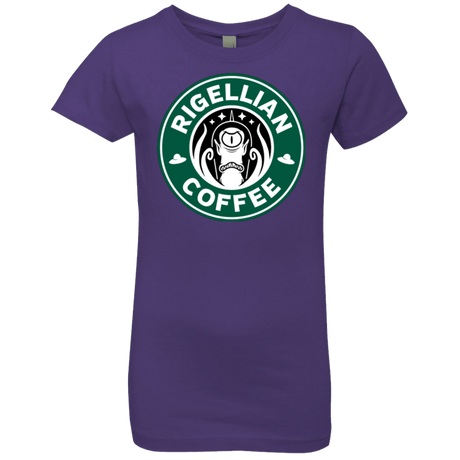 T-Shirts Purple Rush / YXS Rigellian Coffee Girls Premium T-Shirt