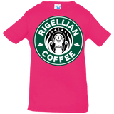 T-Shirts Hot Pink / 6 Months Rigellian Coffee Infant PremiumT-Shirt