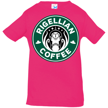 T-Shirts Hot Pink / 6 Months Rigellian Coffee Infant PremiumT-Shirt