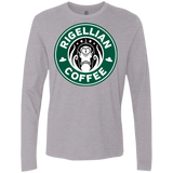 T-Shirts Heather Grey / Small Rigellian Coffee Men's Premium Long Sleeve