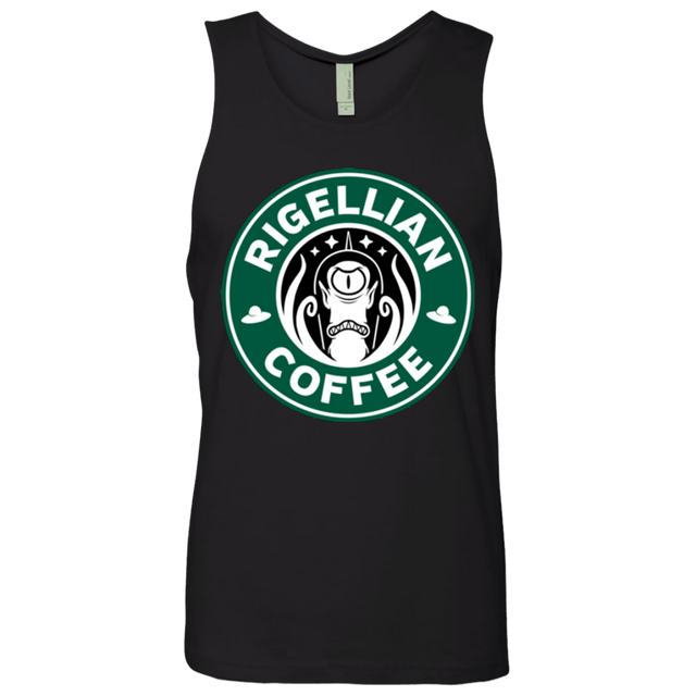 T-Shirts Black / Small Rigellian Coffee Men's Premium Tank Top