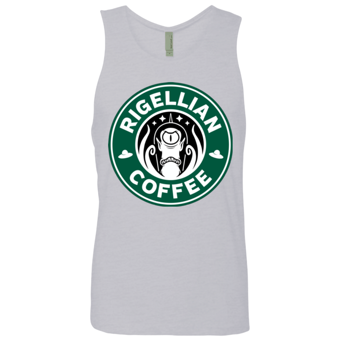T-Shirts Heather Grey / Small Rigellian Coffee Men's Premium Tank Top